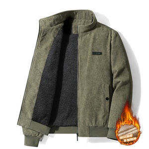 Veste <span class=keywords><strong>d</strong></span>écontractée doublée en polaire pour l'automne et l'<span class=keywords><strong>hiver</strong></span>, nouveau design en velours côtelé, veste épaisse <span class=keywords><strong>d</strong></span>'<span class=keywords><strong>hiver</strong></span> pour <span class=keywords><strong>homme</strong></span>, veste varsity - Product Image 4