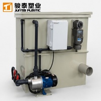 Filtre à tambour en PP SS304, 10m³/h, pour la filtration des bassins à carpes koï - Ventes flash