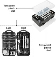 TGS 115 en 1 Kit d'outils de réparation magnétique Kit d'outils électroniques Embouts micro-magnétiques pour réparation de tablettes, PC, iPhone et PS4