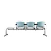 Sofá de Oficina de Una Plaza de Tela de Lujo de Alta Calidad, Sofá Modular Moderno para Oficina Comercial, Hospital, Sala de Estar, Hogar, Apartamento, Escuela