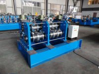 Machine de formage de profilés en acier coloré pour garde-corps routier à deux et trois ondulations, contrôlée par PLC automatique BN, fournisseur