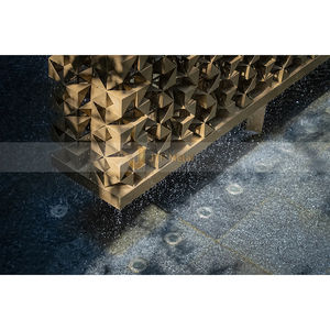 Paravent décoratif multifonctionnel en acier inoxydable de qualité supérieure ANN2134, revêtement durable pour les espaces intérieurs modernes - Product Image 4