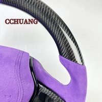 Volant personnalisé en fibre de carbone Alcantara pour BMW G38 G30 528 530i G12 G01 G02 G05 G06 G07 Volant de course