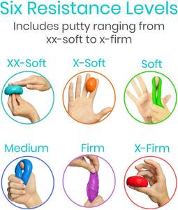 معجون علاجي غير لاصق للتدريب على قوة اليد ، تمرين إعادة التأهيل ، توريد العلاج باليد - Product Image 5