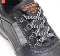 Chaussures de sécurité unisexes imperméables anti-perforation respirantes pour la construction, en caoutchouc PU avec semelles intérieures en maille, pour usage en usine