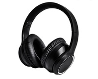 Casque supra-auriculaire sans fil à suppression de bruit avec audio spatial 5 micros double connexion USB-C la conception en métal Utilisation de voyage et d'aviation