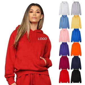 Felpe con <span class=keywords><strong>Cappuccio</strong></span> Personalizzate di Alta Qualità, Rosse, Slim Fit, in Cotone Stampato, Traspiranti, Taglie Forti, per Donna, Primavera - Product Image 1