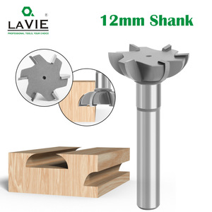 ใบมีดกัด 12 x 40 มม. แบบหกใบมีด สำหรับทำแผงประตูตู้ - Product Image 4