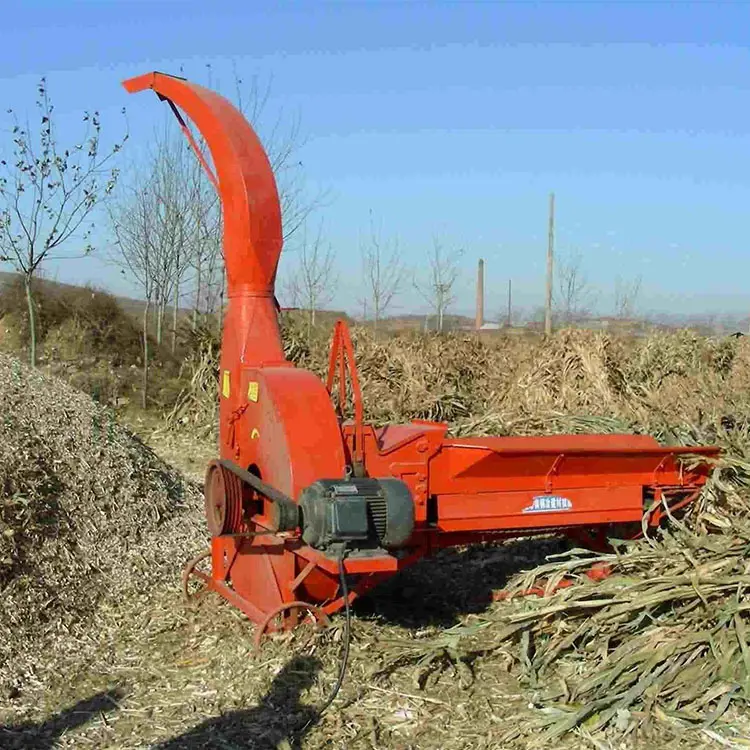 Amoladora de heno eléctrica para corte de césped, 2 toneladas por hora, para alimentación de aves de corral