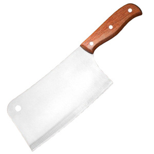 Yanwei Bone Chopping Knife 17.5cm Stainless Steel Blade For Meat Cutting And Butchering - Product Image 2