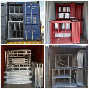 Pas cher prix prix d'<span class=keywords><strong>occasion</strong></span> tour système échelle façade Tube matériel h cadre Construction échafaudage à vendre - Product Image 6