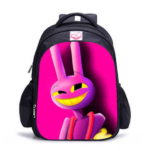 Bolsa de libros escolares para niños con logotipo personalizado, mochila con patrones de dibujos animados para el hogar, productos artesanales hechos a mano - Product Image 5
