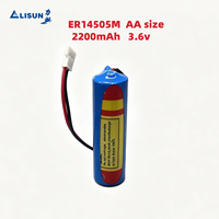 Batería ER14505M AA de Fábrica, Tamaño AA, 3.6 Voltios, LiSOCl2, 2200 mAh, Batería de Litio ER14505H, 3.6V, Batería ER14505