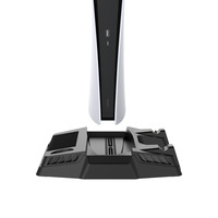 Honcam Chargeurs pour manette PS5, support de refroidissement multifonctionnel pour manette DualSense PS5