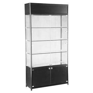 Vitrine de présentation de <span class=keywords><strong>bijoux</strong></span> KEWAY KW-S161, vente exceptionnelle, 100*40*100cm, <span class=keywords><strong>porte</strong></span> coulissante verrouillable, vision complète, entièrement en verre, pour usage commercial - Product Image 3
