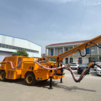 Pulvérisateur à béton humide de marque Minle en promotion pour le renforcement des voies minières