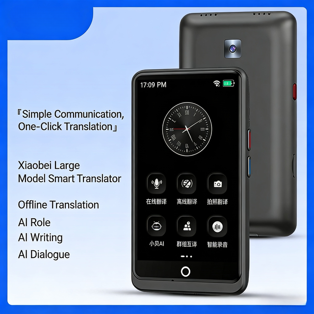 Z12 Portable Business Translator Offline Arabic Vietnamese Translation Photo Scanning Voice Recording Function