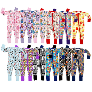 Pigiami in bambù a maniche lunghe per bambini, all'ingrosso, pronti per la spedizione (RTS) - Mystery Bundle Whatnot - Product Image 3