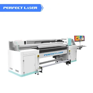 Perfect Laser Publicidad Metal Signage Hybrid Uv Roll to Roll Impresora plana