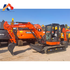 Excavatrice Hitachi Zx55usr d'occasion de fabrication japonaise, de bonne qualité, Hitachi Zx55usr d'occasion sur chenilles - Product Image 1