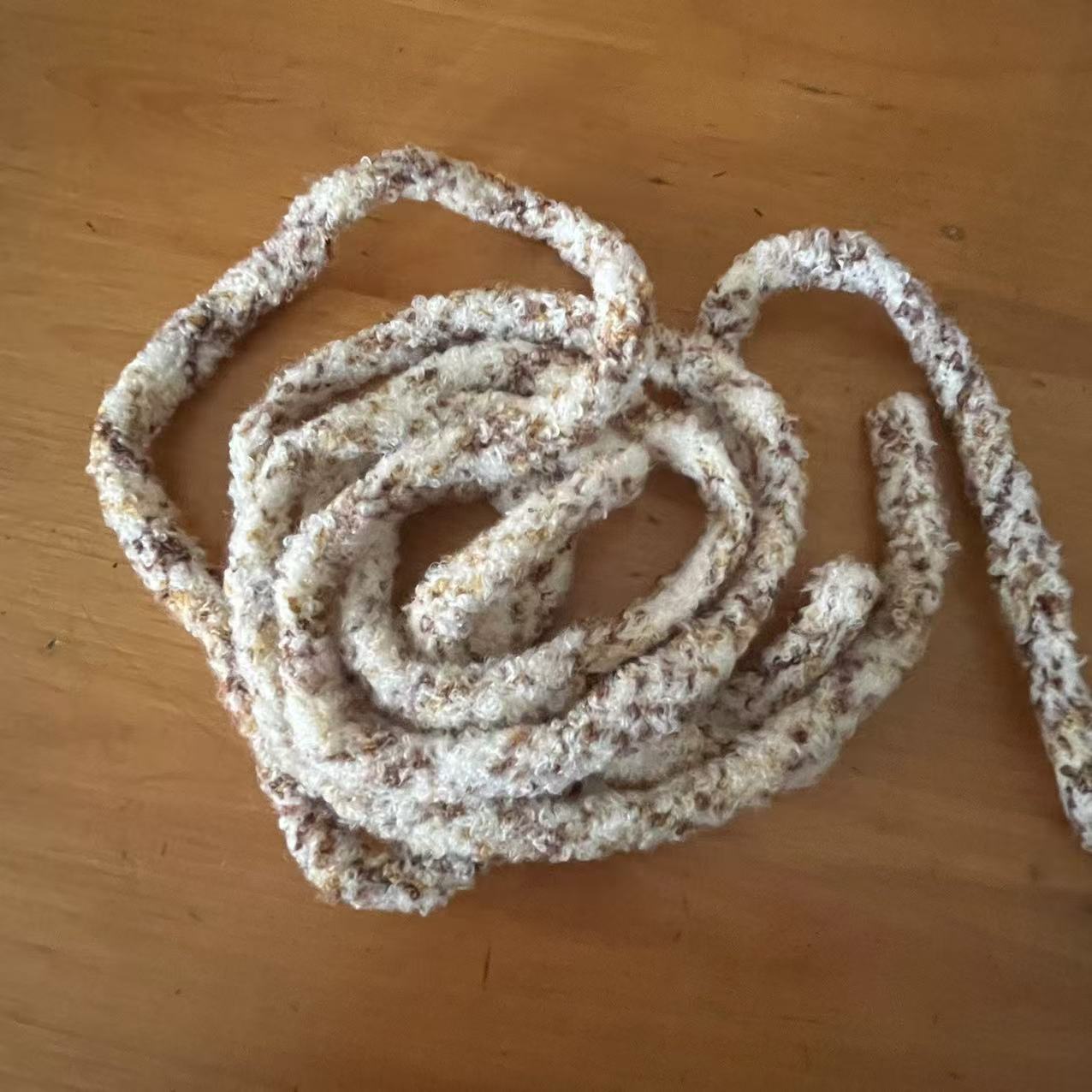 Mixed color plush lace 2