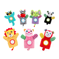 Marionnettes interactives pour bébés, jouets en peluche douce, marionnettes à doigts pour bébés et tout-petits