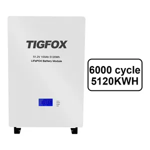 TIGFOX 10kw lifepo4バッテリー48V200ah家庭用エネルギー貯蔵システム用電力エネルギー壁lifepo4200ah100ahバッテリー