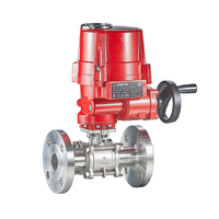 Vanne à boisseau sphérique électrique motorisée OEM en acier inoxydable 304 316, filetage femelle, contrôle de l'eau haute pression, débit de 200 m³/h, 1000 PSI