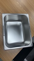Peralatan katering dapur komersial stainless steel gn food pan gastronorm pan