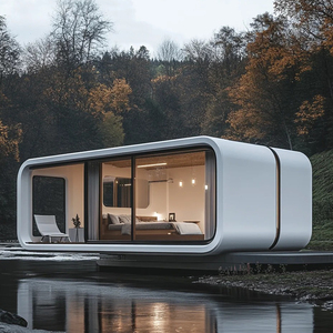 Maisonnette modulaire portable Double Apple Cabin, <span class=keywords><strong>maison</strong></span> conteneur, <span class=keywords><strong>maison</strong></span> capsule spatiale, prête à vivre - Product Image 2