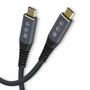 USB4 5K usb 4 20V/5A 100W C 케이블 1.5m 40 External 외부 SSD/eGpu