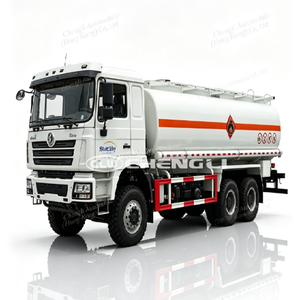 รถบรรทุกน้ำมันเชื้อเพลิง 20000 ลิตร 6x4 ยี่ห้อ Shacman สำหรับขนส่งน้ำมันในทะเลทราย - Product Image 1