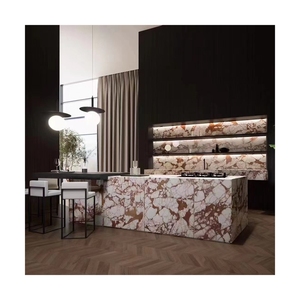 แผ่นหินอ่อนอิตาลี Calacatta Vagli <span class=keywords><strong>Rosato</strong></span> สีชมพู ขนาดสำหรับผนัง - Product Image 3