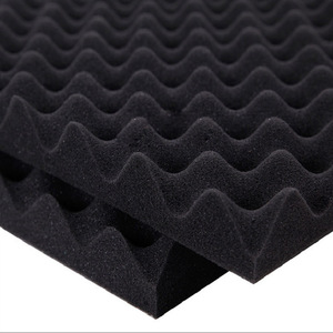 Panneau en mousse acoustique 300x300x25mm avec support adhésif, éponge insonorisante pour la réduction du bruit en studio - Product Image 5