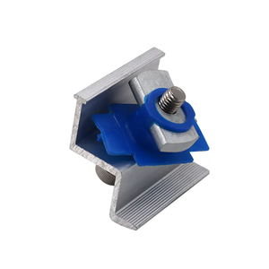 Manufacturer Direct Sales Solar <b>Bracket</b> Aluminium Mounting Accessories Solar Mid Clamp for Mounting System - Product Image 1