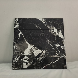 गर्म बिकने वाले चमकदार चीनी मिट्टी के बरतन संगमरमर टाइल 60x60x60 और फर्श और दीवार के लिए