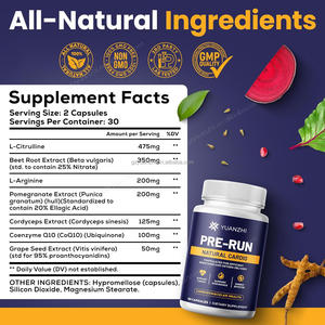 OEM kapsul suplemen lari penguat oksida nitrit untuk meningkatkan peningkatan pernapasan pengiriman oksigen efisiensi pernapasan - Product Image 6