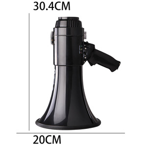 Megáfono portátil Leigongwang Cr-72 de 35W con Bluetooth 5.0, USB y soporte para tarjeta Micro SD para uso en exteriores. - Product Image 2