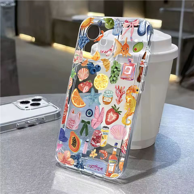 Colorful Sea World Soft TPU Phone Case Camera Lens Protective Cover for Oppo Reno15 F/Reno15 Pro/A6x/A6 Pro/A6/F31