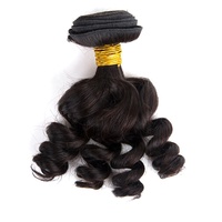 Extensions de tressage et de tissage en cheveux vierges brésiliens, couleur naturelle, teintables, bouclés lâches, en lots, prix usine, vente en gros