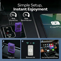 Adaptateur CarPlay filaire vers sans fil en gros, Dongle Android Auto OEM ODM avec WiFi 5 GHz universel pour voitures Apple CarPlay