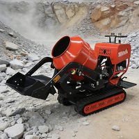 Camion bétonnière miniature haute efficacité avec une capacité de 3 mètres cubes pour les petits chantiers de construction Camion bétonnière miniature