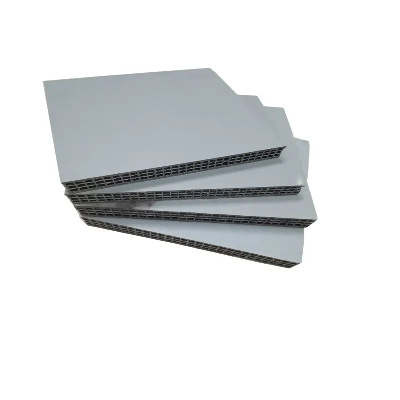 Herbruikbare Holle Plastic Beton Template Bekisting Voor De Bouw/Holle Plastic Pp Pvc Board Bekisting Bekisting Platen