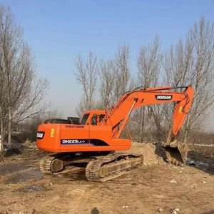 รถขุดไฮดรอลิก Doosan DH225LC-7 มือสอง น้ำหนัก 22.5 ตัน แบบตีนตะขาบ เครื่องยนต์ปั๊ม รุ่นปี 2020 สภาพดีเยี่ยม มอเตอร์ เกียร์บ็อกซ์ แบริ่ง เกียร์ - Product Image 1