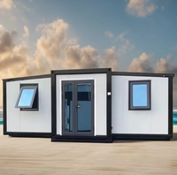 Australie NATA villa de luxe construction rapide maison mobile préfabriquée conteneur extensible pliable en acier maison grand-mère mobile plat