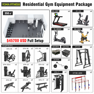 Solution clé en main pour salle de sport résidentielle, fabricant chinois d'équipements de fitness commerciaux, spécialisé dans les projets de type entreprise. - Product Image 4