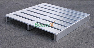 軽量で頑丈なアルミニウム製産業用パレット（食品、医療、製薬、太陽光産業向け）簡単輸送ツール - Product Image 4