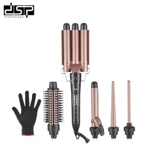 Fer à friser professionnel Dsp à 3 barils avec écran LCD pour usage domestique - Product Image 4