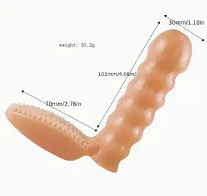 Vrouwen Masturbatie Dildo Vinger Vibrator Stimulatie <span class=keywords><strong>Vagina</strong></span> Orgasme Mini Seksspeeltjes Voor Vrouwen - Product Image 6