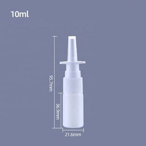 Botella de Spray Nasal Profesional de 10ml-60ml, Recargable, de Plástico, Botella de Spray Nasal de 20ml - Product Image 2